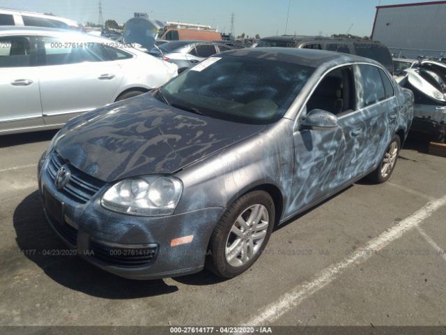 3VWEG71K07M138829 - 2007 VOLKSWAGEN JETTA WOLFSBURG Gray photo 2