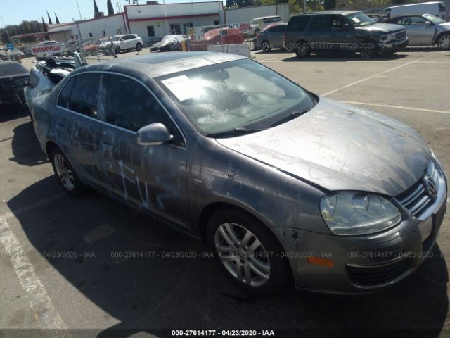 3VWEG71K07M138829 - 2007 VOLKSWAGEN JETTA WOLFSBURG Gray photo 6