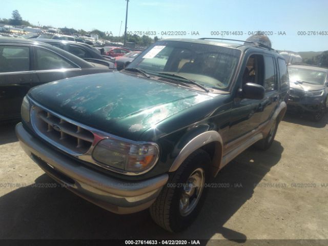 1FMDU32X9TUB81318 - 1996 FORD EXPLORER  Green photo 2