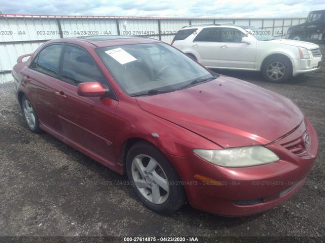 1YVFP80DX35M35634 - 2003 MAZDA 6 S Red photo 1