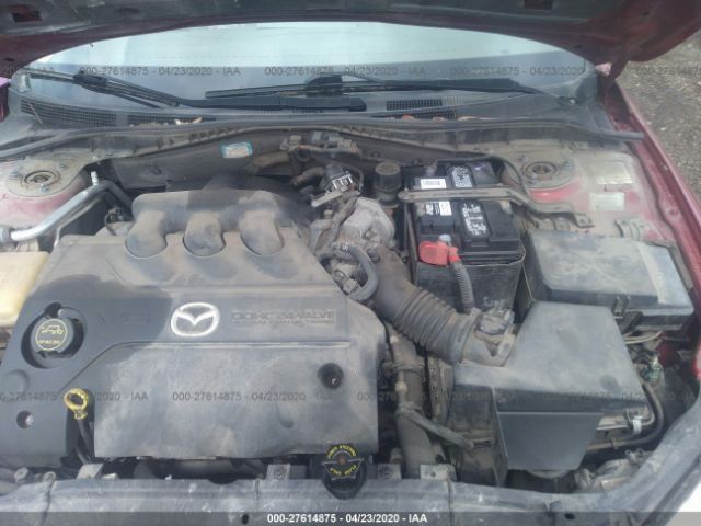 1YVFP80DX35M35634 - 2003 MAZDA 6 S Red photo 10