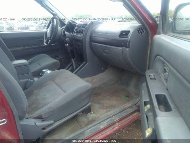 1N6ED27TX3C452284 - 2003 NISSAN FRONTIER CREW CAB XE/CREW CAB SE Red photo 5