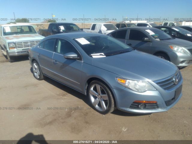 WVWHN7AN5CE509273 - 2012 VOLKSWAGEN CC LUXURY Light Blue photo 1