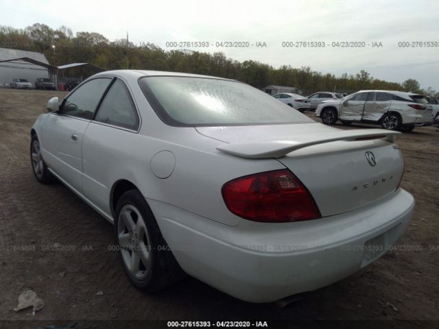 19UYA42661A032568 - 2001 ACURA 3.2CL TYPE-S White photo 3