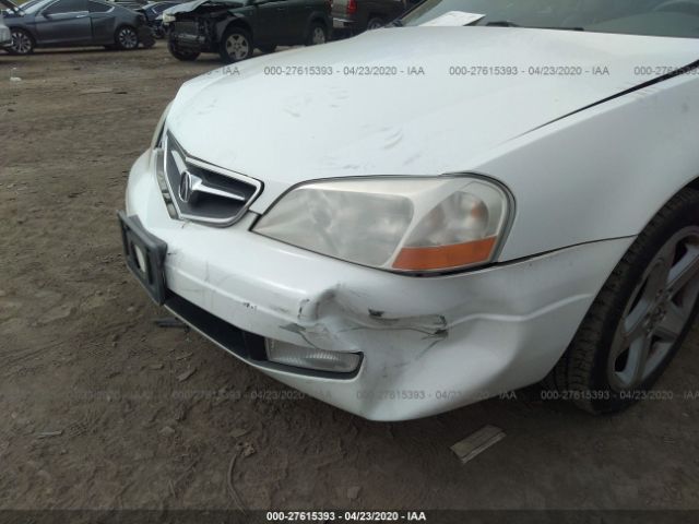 19UYA42661A032568 - 2001 ACURA 3.2CL TYPE-S White photo 6