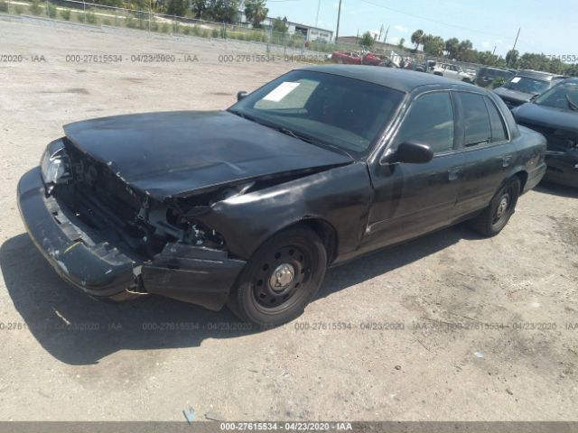 2FAHP71W06X105888 - 2006 FORD CROWN VICTORIA POLICE INTERCEPTOR Black photo 2