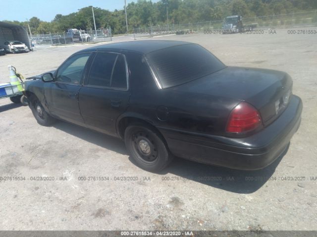 2FAHP71W06X105888 - 2006 FORD CROWN VICTORIA POLICE INTERCEPTOR Black photo 3