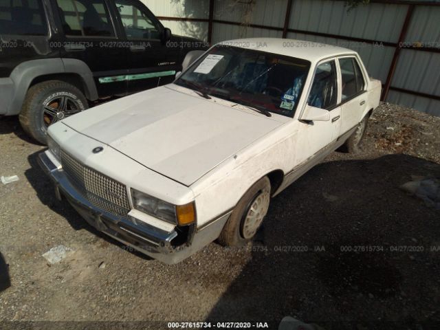 1G6JG51WXJJ503890 - 1988 CADILLAC CIMARRON  White photo 2