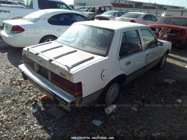 1G6JG51WXJJ503890 - 1988 CADILLAC CIMARRON  White photo 4