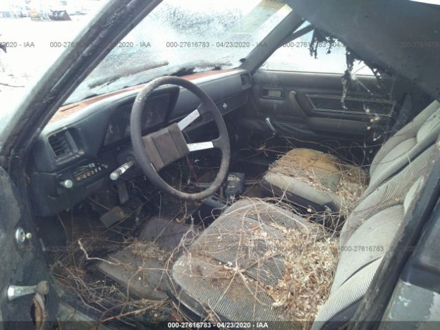 1B3BL28B6BD208818 - 1981 DODGE OMNI  Gray photo 5