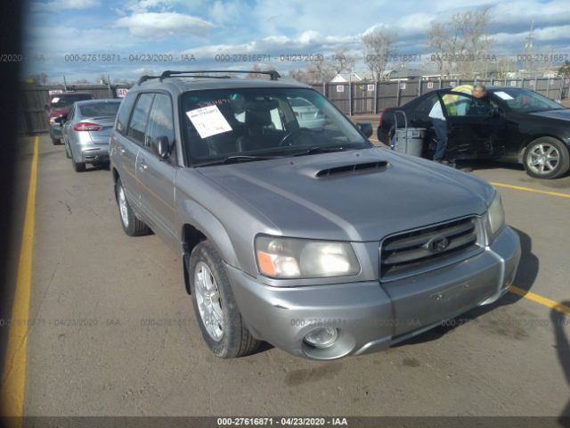 JF1SG69605H711162 - 2005 SUBARU FORESTER 2.5XT Silver photo 1