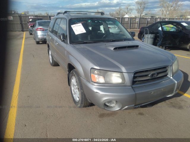 JF1SG69605H711162 - 2005 SUBARU FORESTER 2.5XT Silver photo 6