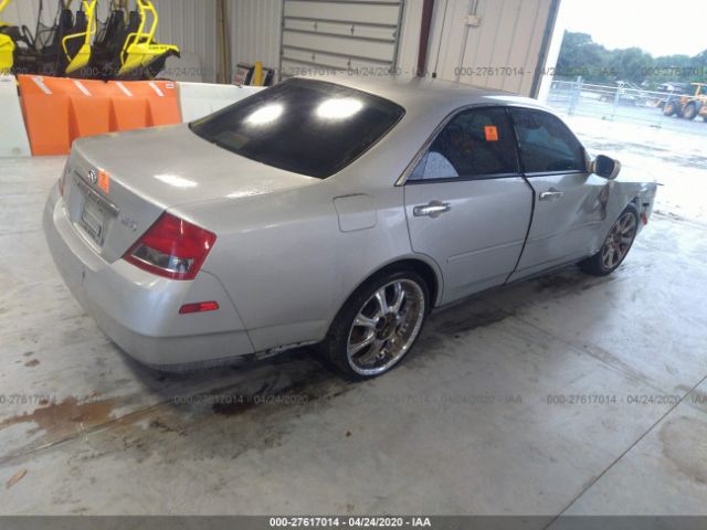 JNKAY41E13M005184 - 2003 INFINITI M45  Silver photo 4