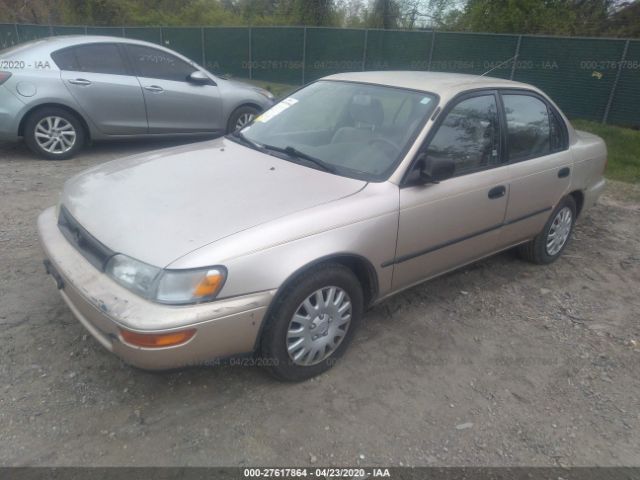 JT2AE09B1S0080947 - 1995 TOYOTA COROLLA LE/DX Gold photo 2