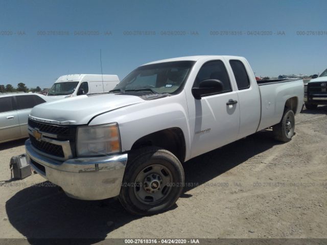 1GC2CVCG3CZ102009 - 2012 CHEVROLET SILVERADO C2500 HEAVY DUTY White photo 2