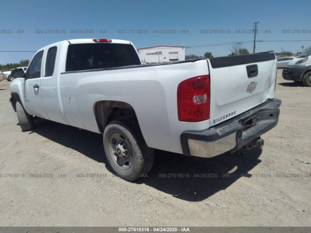 1GC2CVCG3CZ102009 - 2012 CHEVROLET SILVERADO C2500 HEAVY DUTY White photo 3