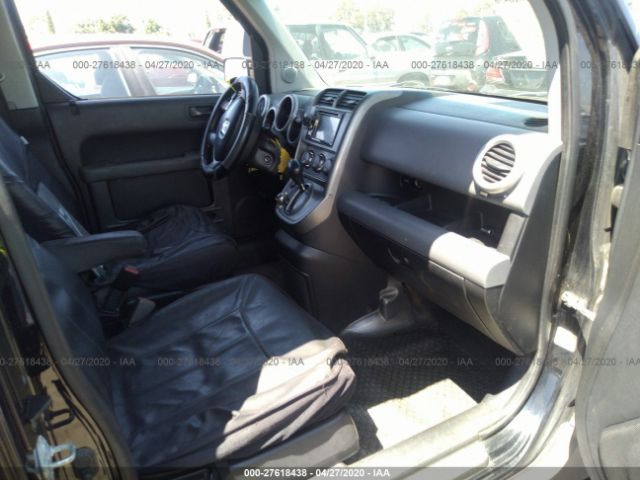 5J6YH18673L021290 - 2003 HONDA ELEMENT EX Black photo 5