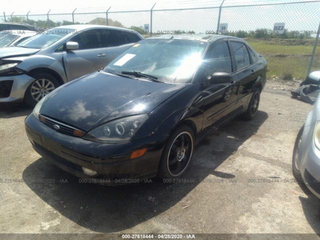 1FAFP38373W215212 - 2003 FORD FOCUS ZTS Black photo 2