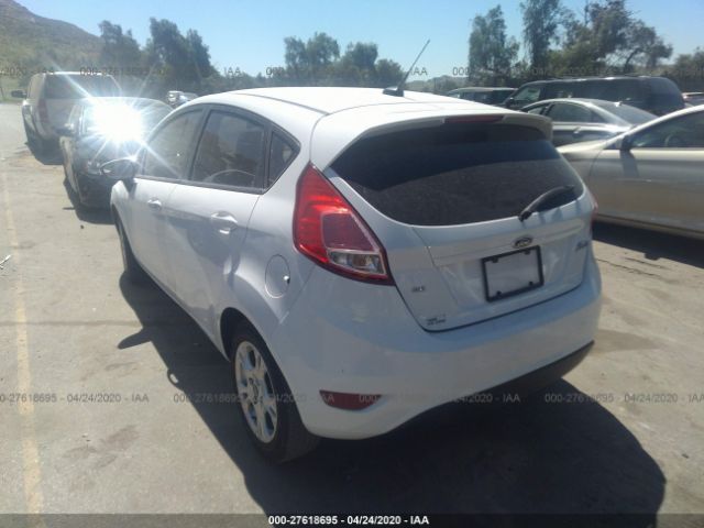 3FADP4EJ6EM212708 - 2014 FORD FIESTA SE White photo 3