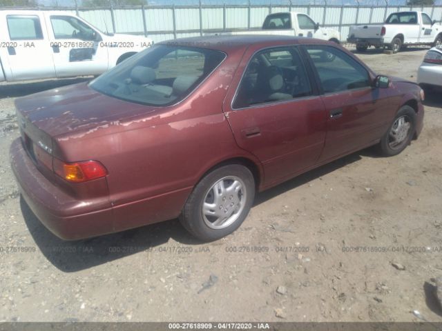 4T1BG22K1YU646940 - 2000 TOYOTA CAMRY CE/LE/XLE 酒红色 照片 4
