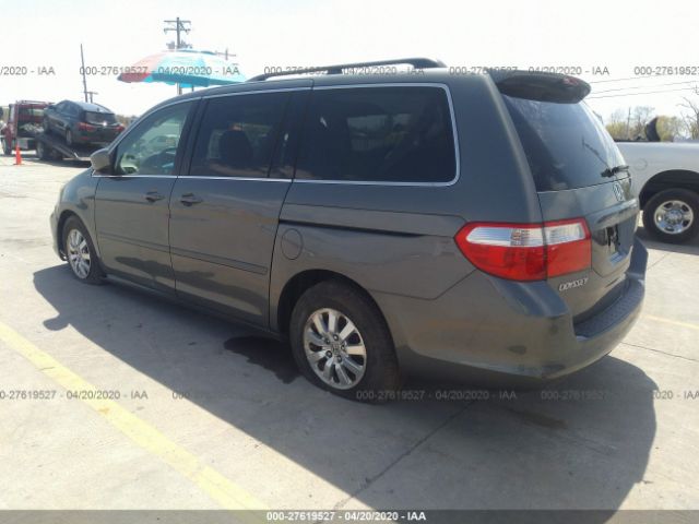 5FNRL38657B458749 - 2007 HONDA ODYSSEY EXL Gray photo 3