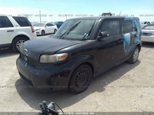 JTLKE50EX91074444 - 2009 TOYOTA SCION XB Schwarz Foto 2