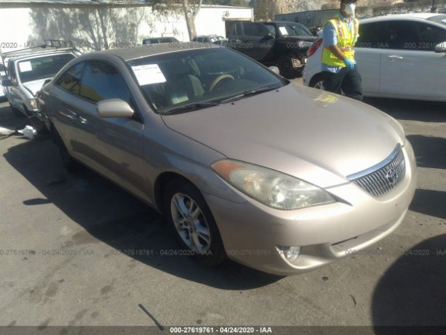4T1CE38P36U628763 - 2006 TOYOTA CAMRY SOLARA SE/SLE Gold photo 1