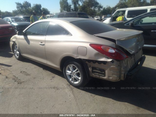 4T1CE38P36U628763 - 2006 TOYOTA CAMRY SOLARA SE/SLE Gold photo 3