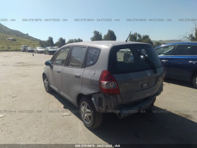 JHMGD38457S035108 - 2007 HONDA FIT  Gray photo 3