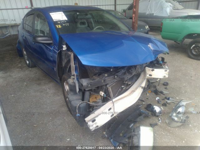 1G8AK54FX3Z182231 - 2003 SATURN ION LEVEL 3 Blue photo 6