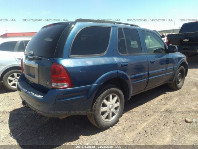 5GAET13M152296449 - 2005 BUICK RAINIER CXL Blue photo 4