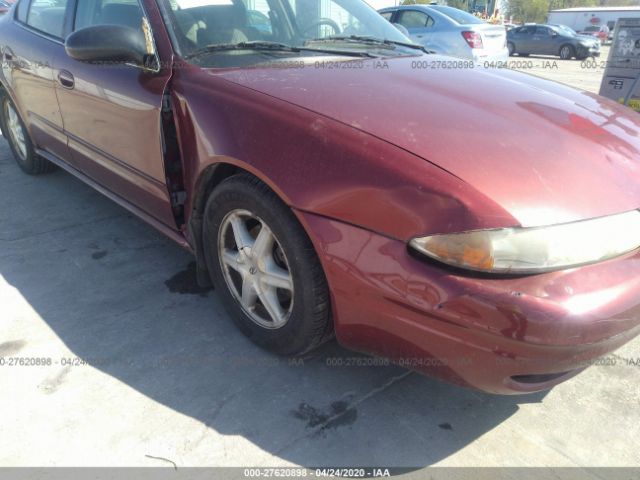 1G3NL52E03C111833 - 2003 OLDSMOBILE ALERO GL Red photo 6