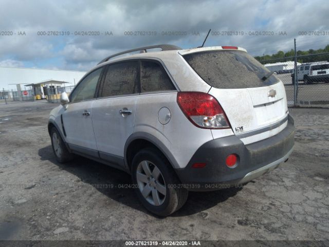 3GNAL2EK8CS530948 - 2012 CHEVROLET CAPTIVA SPORT/LS White photo 3