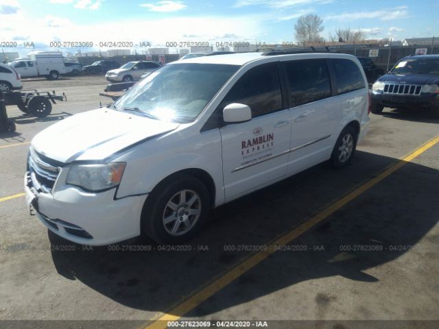 2A4RR5DG9BR687550 - 2011 CHRYSLER TOWN & COUNTRY TOURING White photo 2