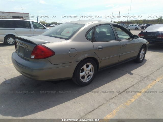 1FAFP55273G193150 - 2003 FORD TAURUS SES Gray photo 4