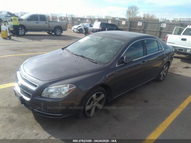 1G1ZC5E1XBF165530 - 2011 CHEVROLET MALIBU 1LT 灰色 照片 2