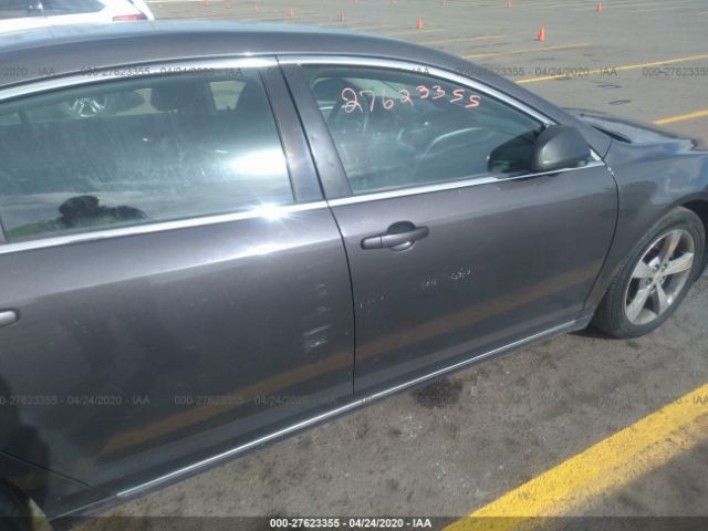 1G1ZC5E1XBF165530 - 2011 CHEVROLET MALIBU 1LT 灰色 照片 6