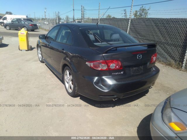 1YVHP84D445N55482 - 2004 MAZDA 6 S Gray photo 3