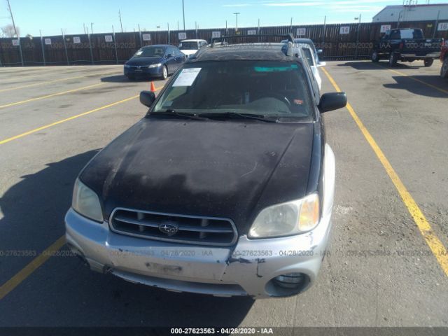 4S4BT62C337113734 - 2003 SUBARU BAJA SPORT Black photo 6