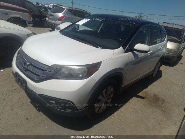 5J6RM3H75CL014004 - 2012 HONDA CR-V EXL White photo 2