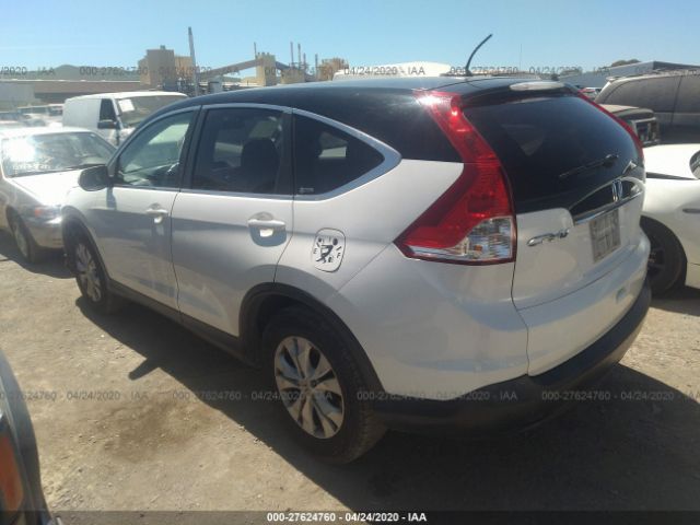 5J6RM3H75CL014004 - 2012 HONDA CR-V EXL White photo 3