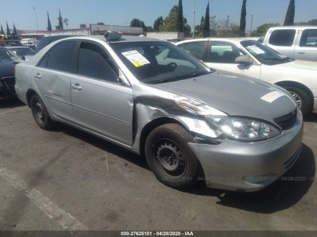 JTDBE32K430181859 - 2003 TOYOTA CAMRY LE/XLE Silver photo 1