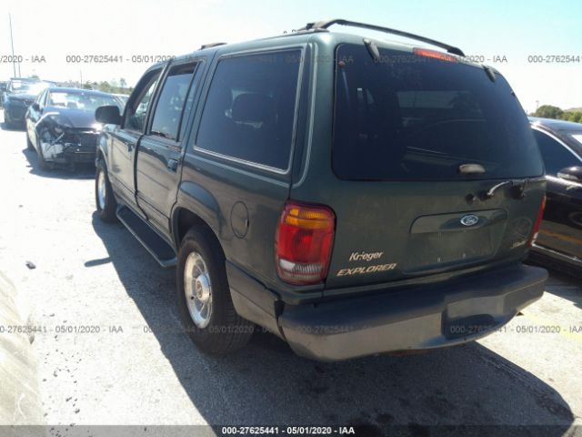 1FMZU34E0WZB41444 - 1998 FORD EXPLORER  Green photo 3