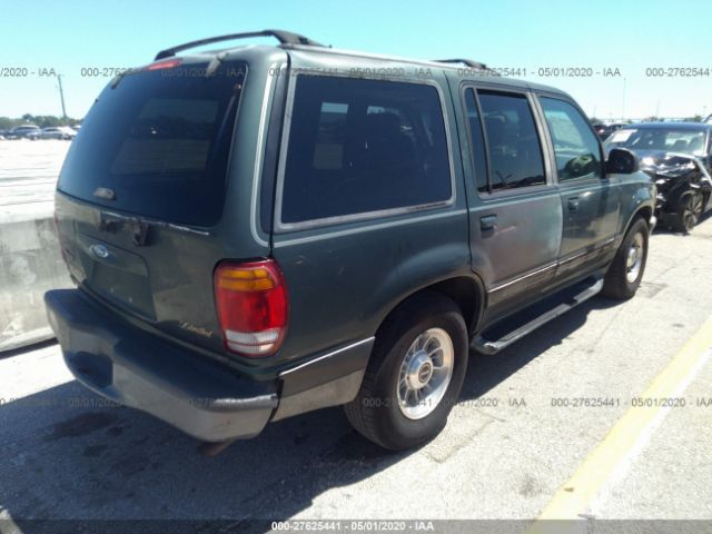 1FMZU34E0WZB41444 - 1998 FORD EXPLORER  Green photo 4