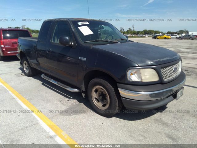 1FTZX072XXKB81746 - 1999 FORD F150  Navy photo 1