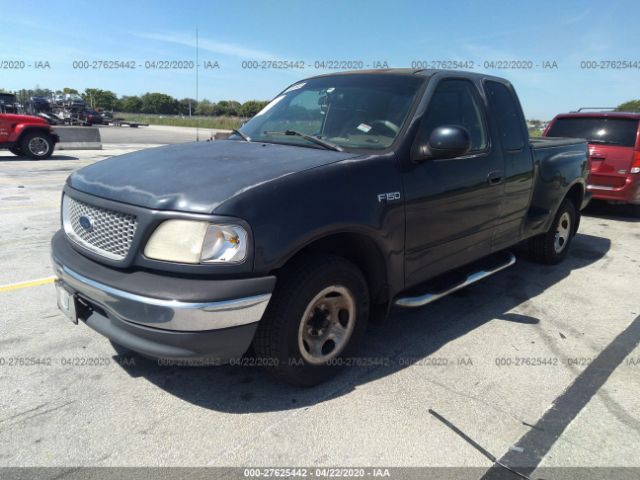 1FTZX072XXKB81746 - 1999 FORD F150  Navy photo 2