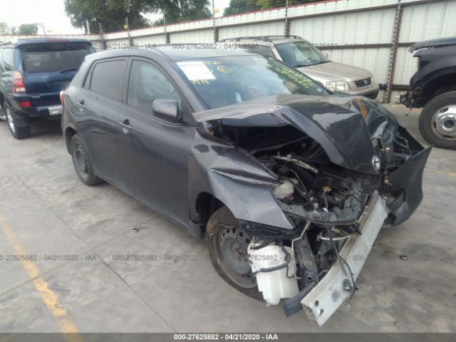 2T1KU40E69C099457 - 2009 TOYOTA COROLLA MATRIX  Gray photo 1