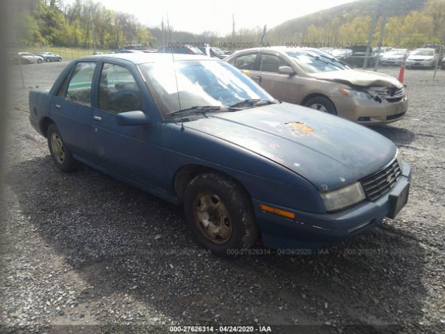 1G1LT51W8JY531382 - 1988 CHEVROLET CORSICA  Blue photo 1