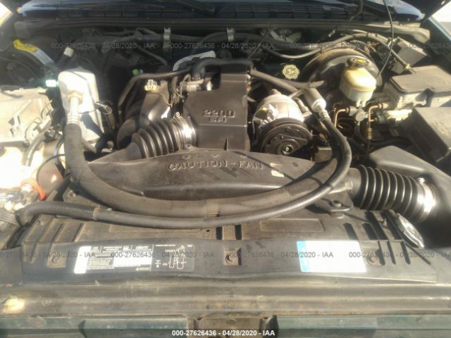 1GTCS1948W8508200 - 1998 GMC SONOMA  Green photo 10