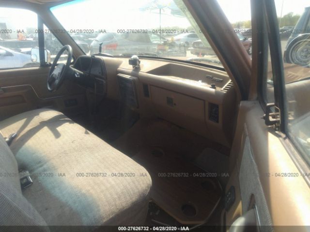 1FTDF15YXLLA65462 - 1990 FORD F150  White photo 5